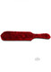 Rouge Paddle with Fur Red Black Sex Toys