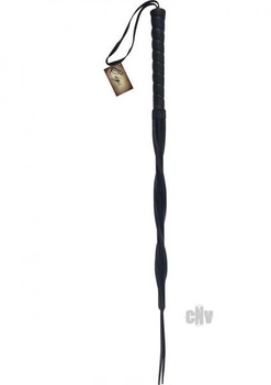 Sportsheets Edge Twisted Whip Black