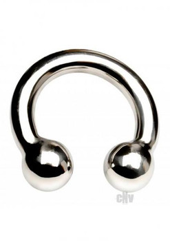 Rouge Horse Shoe Erection Ring Steel 1.96 inches by Rouge Garments