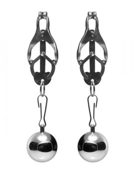 Deviant Monarch Weighted Nipple Clamps Sex Toy