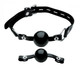 Isabella Sinclaire Interchangeable Silicone Ball Gag Set Black Adult Toys