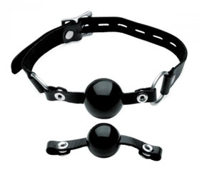 Isabella Sinclaire Interchangeable Silicone Ball Gag Set Black by XR Brands