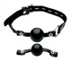 Isabella Sinclaire Interchangeable Silicone Ball Gag Set Black by XR Brands