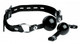 Isabella Sinclaire Interchangeable Silicone Ball Gag Set Black by XR Brands - view 4