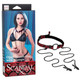 Scandal Open Mouth Gag with Clamps by Cal Exotics - view 4