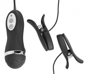 10X Power Pinchers Vibe Nipple Clamps by XR Brands