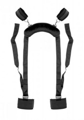 Frisky Deluxe Spread Me Position Aid Black by XR Brands