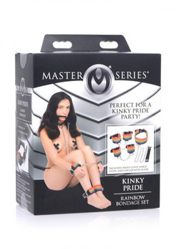 Ms Kinky Pride Rainbow Bondage Set Best Adult Toys