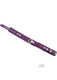 Rouge Plain Collar 1 Ring Purple Adult Toy