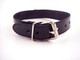 Rouge Leather O-Ring Studded Collar Black by Rouge Garments - Product SKU CNVEF -EROS1090 -BK