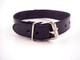 Rouge Leather O-Ring Studded Collar Black by Rouge Garments - view 2
