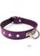 Rouge O Ring Studded Collar Purple Best Adult Toys
