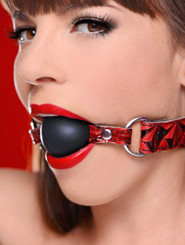 Crimson Tied Triad Interchangeable Silicone Ball Gag Adult Toys