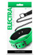 Electra Play Things Collar/leash Green Best Sex Toys
