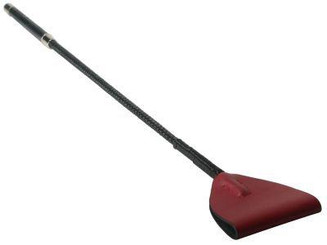 Red Leather Riding Crop Best Sex Toy