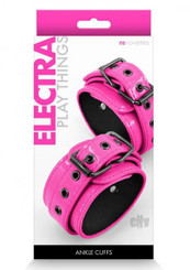 Electra Play Things Ankle Cuffs Pink by New Sensations