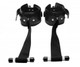 Deluxe Over The Door Restraint System Black by XR Brands - view 3