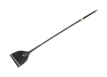Mare Black Leather Riding Crop Sex Toys