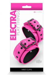 Electra Play Things Wrist Cuffs Pink Best Sex Toys
