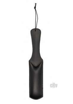 Ouch Pain Poly Cricket Paddle Black Sex Toys
