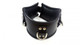 Rouge Leather Posture Collar 3 Ring Black by Rouge Garments - Product SKU CNVEF -ERPC1024 -BK