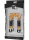 Deluxe Adjustable Nipple Clamps with Chain Gold by XR Brands - view 2