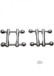Rouge Ball End Nipple Clamps Clamshell by Rouge Garments