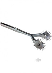 Rouge Two Prong Pinwheel Stainless Steel Sex Toy
