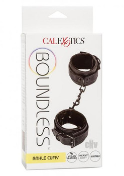 Boundless Ankle Cuffs Black Adult Sex Toys