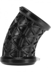 Oxballs Morph Curved Testicle Stretcher Black by Blue Ox Designs