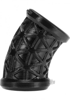 Oxballs Morph Curved Testicle Stretcher Black by Blue Ox Designs