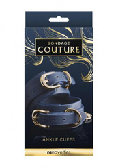 Bondage Couture Ankle Cuff Blue Sex Toy