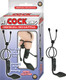 My Erection Ring Vibe Ball Cinch Plug Black by NassToys