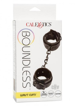 Boundless Wrist Cuffs Black Sex Toys