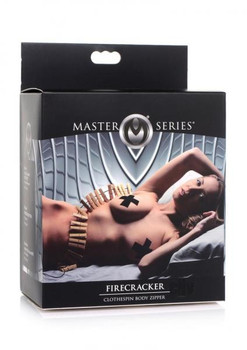 Ms Firecracker Clothespin Body Zipper Sex Toy