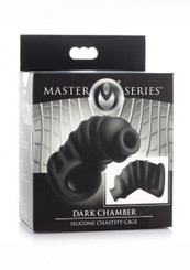 Ms Dark Chamber Silicone Chastity Cage by XR LLC