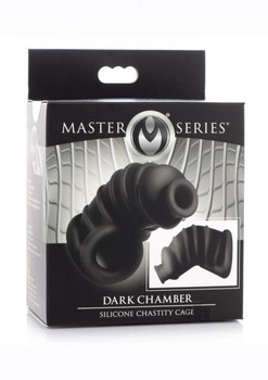 Ms Dark Chamber Silicone Chastity Cage by XR LLC