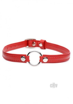 Ms Slim Collar W/o Ring Red Adult Toy