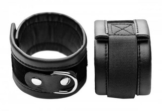 Handle Me Wrist Cuffs Black by XR Brands