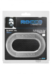 The Rocco 3 Way Wrap Ring Clear Best Sex Toy