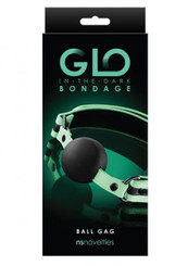 Glo Bondage Ball Gag Green Sex Toy