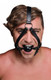 Head Harness With 1.65 Inches Ball Gag Black Leather by XR Brands - Product SKU CNVEF -EXR -AE911