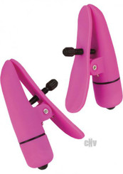 Nipple Play Nipplettes Pink Nipple Clamps by Cal Exotics