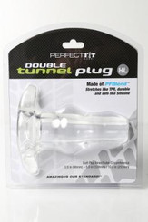 D-Tunnel X Large Ice Clear Butt Plug