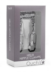 Ouch Helix Nipple Clamps Metal Best Sex Toys