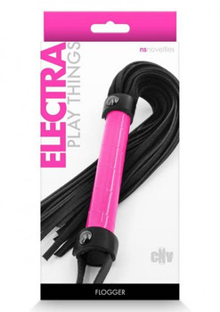Electra Play Things Flogger Pink Sex Toys
