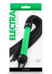 Electra Play Things Flogger Green by New Sensations