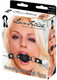 Lux Fetish Breathable Ball Gag Black by Electric Eel Inc - view 2