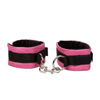 Tickle Me Pink Universal Cuffs by Cal Exotics