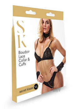 Sk Boudior Lace Collar And Cuffs Adult Sex Toy